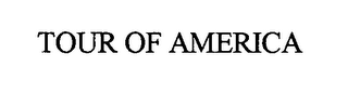 TOUR OF AMERICA logo