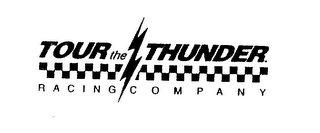 TOUR THE THUNDER RACING COMPANY logo