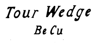 TOUR WEDGE BECU logo