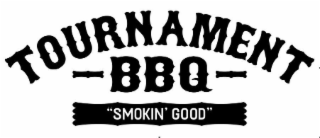 TOURNAMENT BBQ "SMOKIN GOOD" logo