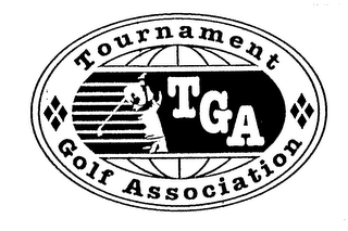 TOURNAMENT GOLF ASSOCIATION TGA logo