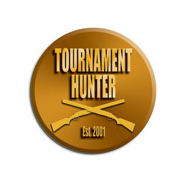 TOURNAMENT HUNTER EST. 2001 logo