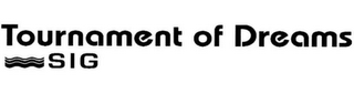 TOURNAMENT OF DREAMS SIG logo