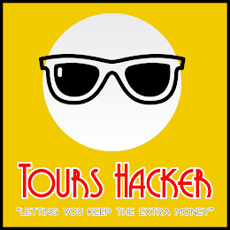 TOURS HACKER "LETTING YOU KEEP THE EXTRA MONEY" logo