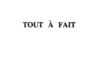 TOUT A FAIT logo