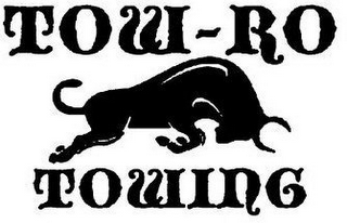 TOW-RO TOWING logo