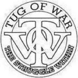 TOW TUG OF WAR THE STRUGGLE WITHIN logo