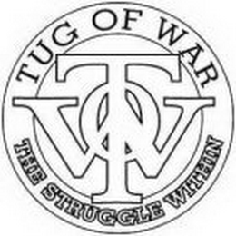 TOW TUG OF WAR THE STRUGGLE WITHIN logo