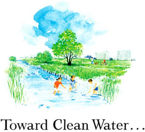 TOWARD CLEAN WATER... logo