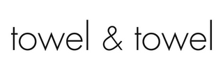 TOWEL & TOWEL logo
