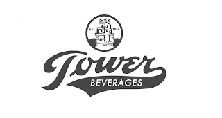 TOWER BEVERAGES EST 1914 logo