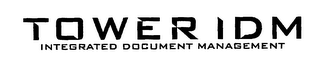 TOWER IDM INTEGRATED DOCUMENT MANAGEMENT logo