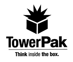 TOWERPAK THINK INSIDE THE BOX. logo