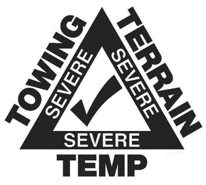 TOWING TERRAIN TEMP SEVERE SEVERE SEVERE logo