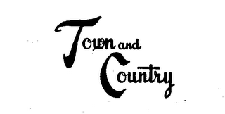 TOWN AND COUNTRY logo