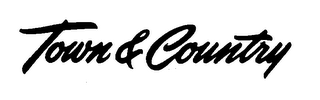 TOWN & COUNTRY logo