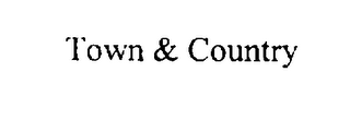 TOWN & COUNTRY logo