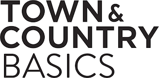 TOWN & COUNTRY BASICS logo