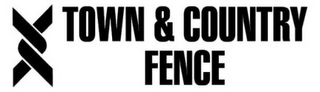 TOWN & COUNTRY FENCE logo