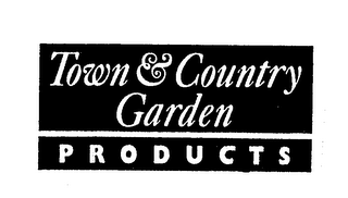 TOWN & COUNTRY GARDEN PRODUCTS logo