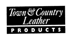 TOWN & COUNTRY LEATHER PRODUCTS logo