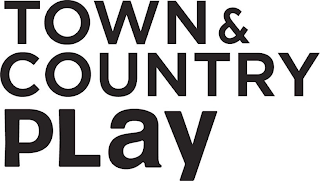 TOWN & COUNTRY PLAY logo