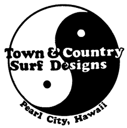 TOWN & COUNTRY SURF DESIGNS logo