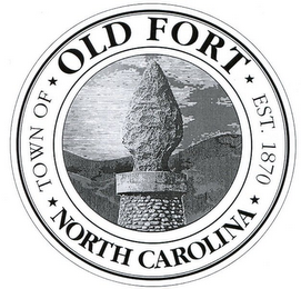 TOWN OF OLD FORT EST. 1870 NORTH CAROLINA logo