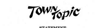 TOWN TOPIC logo