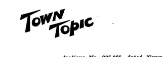 TOWN TOPIC logo