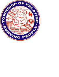 TOWNSHIP OF PALATINE- SERVING PEOPLE - 1850 logo