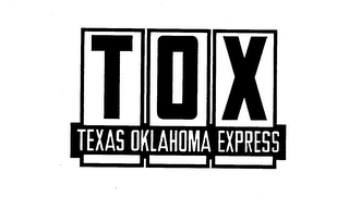 TOX TEXAS OKLAHOMA EXPRESS logo