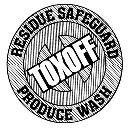 TOXOFF- RESIDUE SAFEGUARD PRODUCE WASH logo