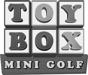 TOY BOX MINI GOLF logo