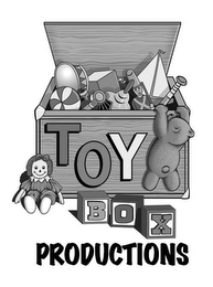 TOY BOX PRODUCTIONS logo