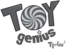 TOY GENIUS TG=FUN2 logo