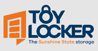 TOY LOCKER THE SUNSHINE STATE STORAGE logo
