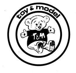 TOY & MODEL T&M logo