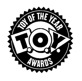 TOY OF THE YEAR T.O.Y. AWARDS logo