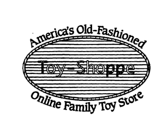 TOY-SHOPPE AMERICA'S OLD-FASHIONED ONLINE FAMILY TOY STORE logo