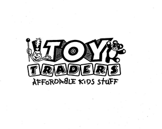 TOY TRADERS AFFORDABLE KIDS STUFF logo