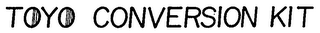 TOYO CONVERSION KIT logo