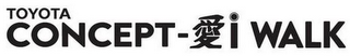 TOYOTA CONCEPT - I WALK logo