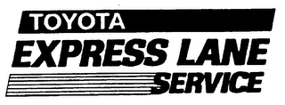 TOYOTA EXPRESS LANE SERVICE logo