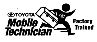 TOYOTA MOBILE TECHNICIAN FACTORY TRAINED logo