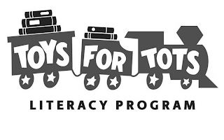 TOYS FOR TOTS LITERACY PROGRAM logo
