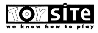 TOYSITE WE KNOW HOW TO PLAY logo