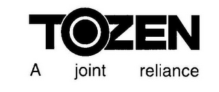 TOZEN A JOINT RELIANCE logo