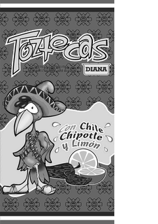 TOZTECAS DIANA CON CHILE CHIPOTLE Y LIMÓN logo