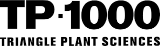 TP-1000 TRIANGLE PLANT SCIENCES logo